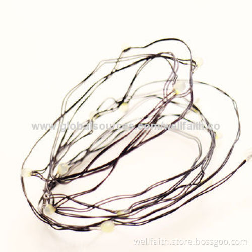 LED String Light for Festival Party and Decoration, Safety and Waterproof
